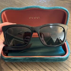 GUCCI GG0449S 002 Wayfarer Polarized Sunglasses